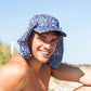 70s Adult Legionnaires Flap Hat - Flapper Head