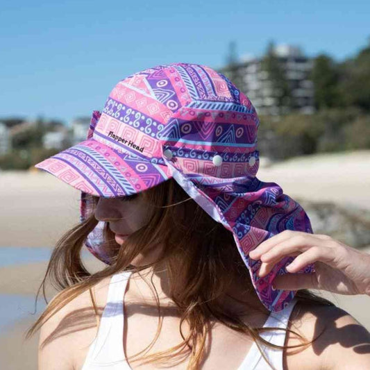 Kel Adult Legionnaires Flap Hat - Flapper Head