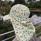Mexican Adult Legionnaires Flap Hat - Flapper Head